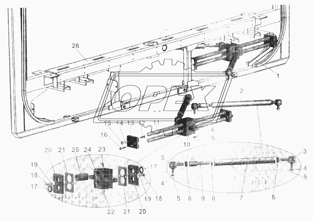 Установка двигателя (с 2003 года)